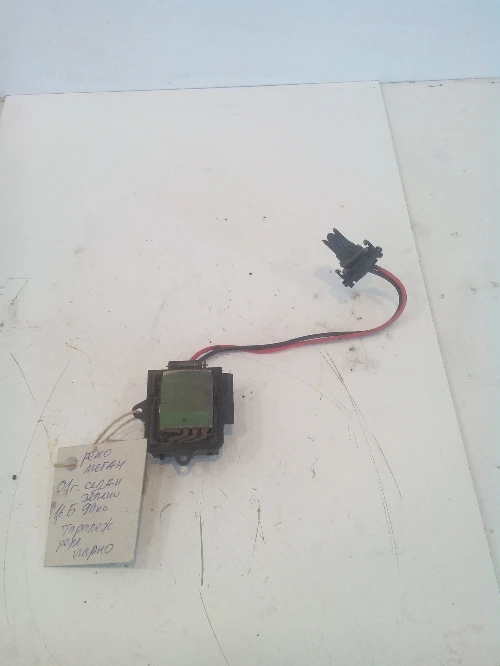 Реостат Рено Меган 1.6 бензин
