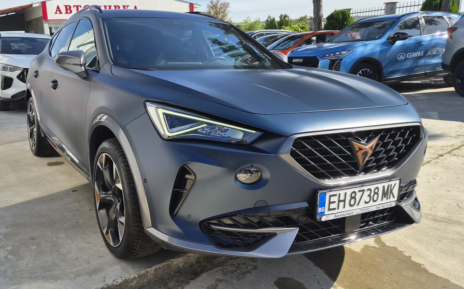 Cupra Formentor СИН МАТ VZ ПАКЕТ 150 к.с. БЕНЗИН, снимка 3 - Автомобили и джипове - 54562767