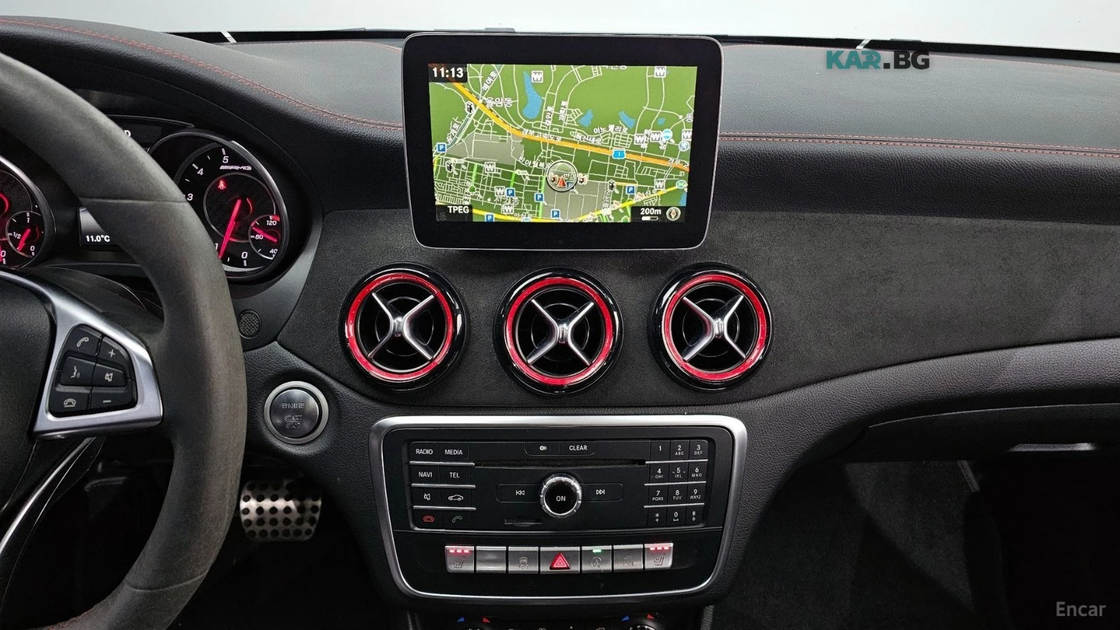 Mercedes-Benz CLA 45 AMG 4MATIC* ПОДГРЕВ* КАМЕРА* SUNROOF* KEYLESS* , снимка 13 - Автомобили и джипове - 55832912
