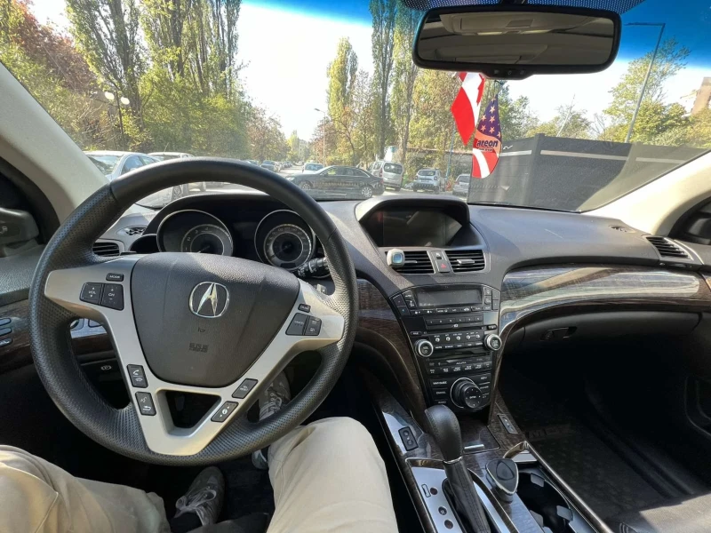 Acura Mdx 3.7L  310k.c 2бр бяла перла и черен металик, снимка 9 - Автомобили и джипове - 48585109