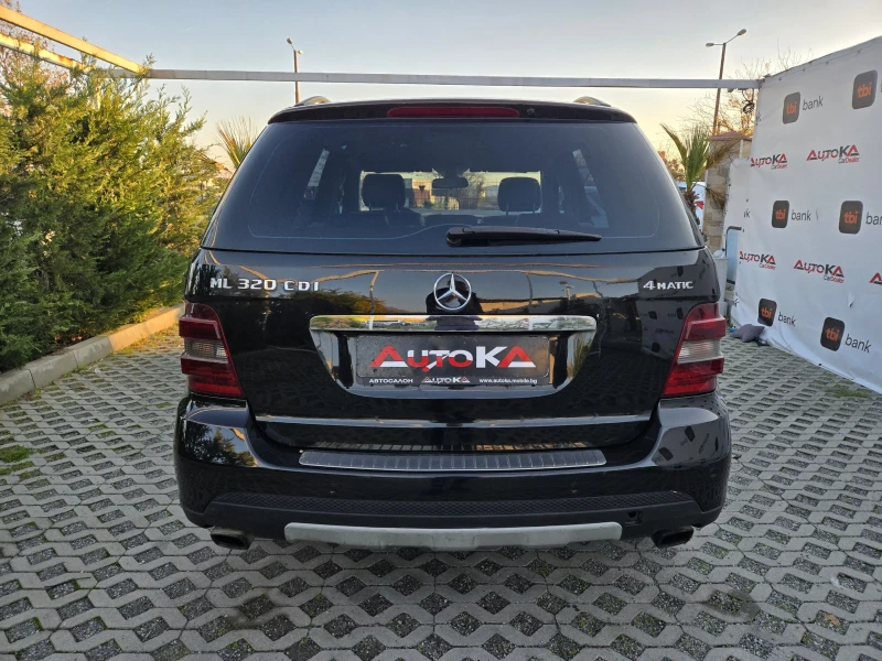 Mercedes-Benz ML 320 3.0CDI-224кс= АВТОМАТ= 4MATIC= AIR= NAVI, снимка 4 - Автомобили и джипове - 52433325