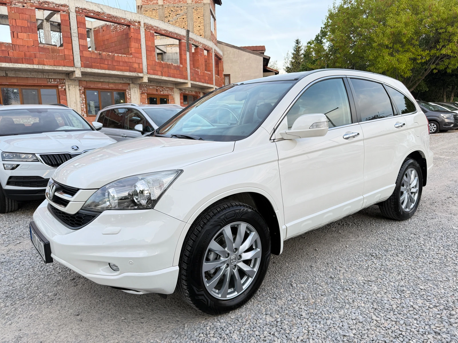 Honda Cr-v 2.2D/АВТОМАТ/НАВИ/КОЖА/ПОДГРЕВ/FULL/БЯЛА ПЕРЛА/ , снимка 3 - Автомобили и джипове - 53169178