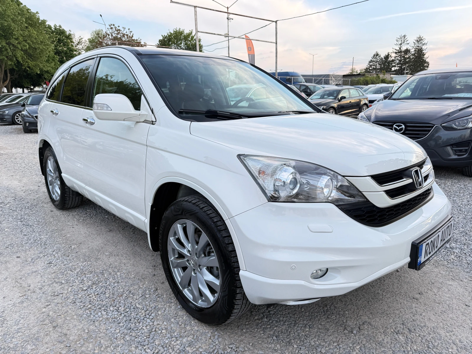 Honda Cr-v 2.2D/АВТОМАТ/НАВИ/КОЖА/ПОДГРЕВ/FULL/БЯЛА ПЕРЛА/ 