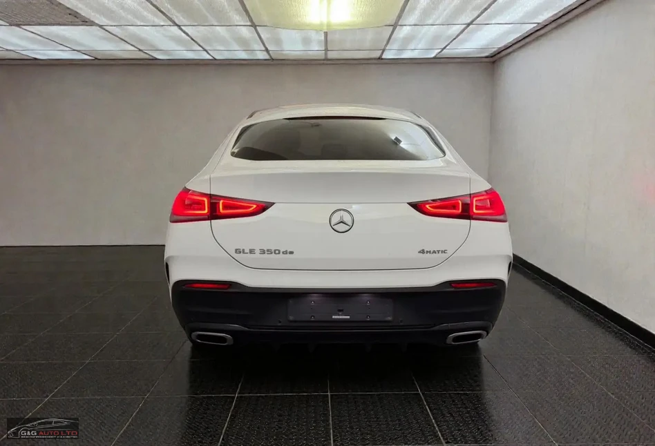 Mercedes-Benz GLE 350 de/320HP/4M/COUPE/PANO/BURM/360/242hASC, снимка 4 - Автомобили и джипове - 54702824