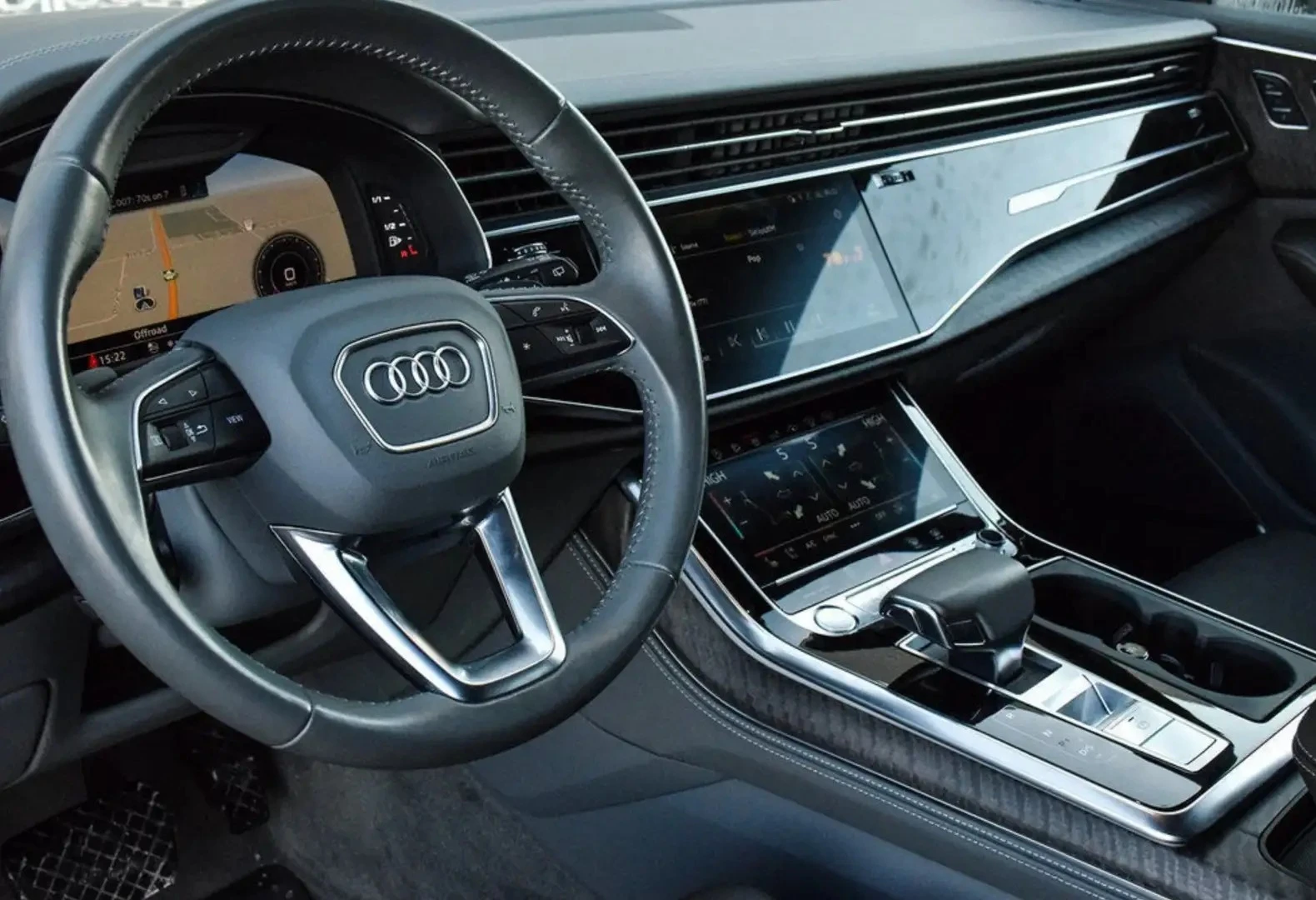 Audi Q8 TECHNIK ЦЕНА ДО БЪЛГАРИЯ АВТОКРЕДИТ, снимка 6 - Автомобили и джипове - 55001899