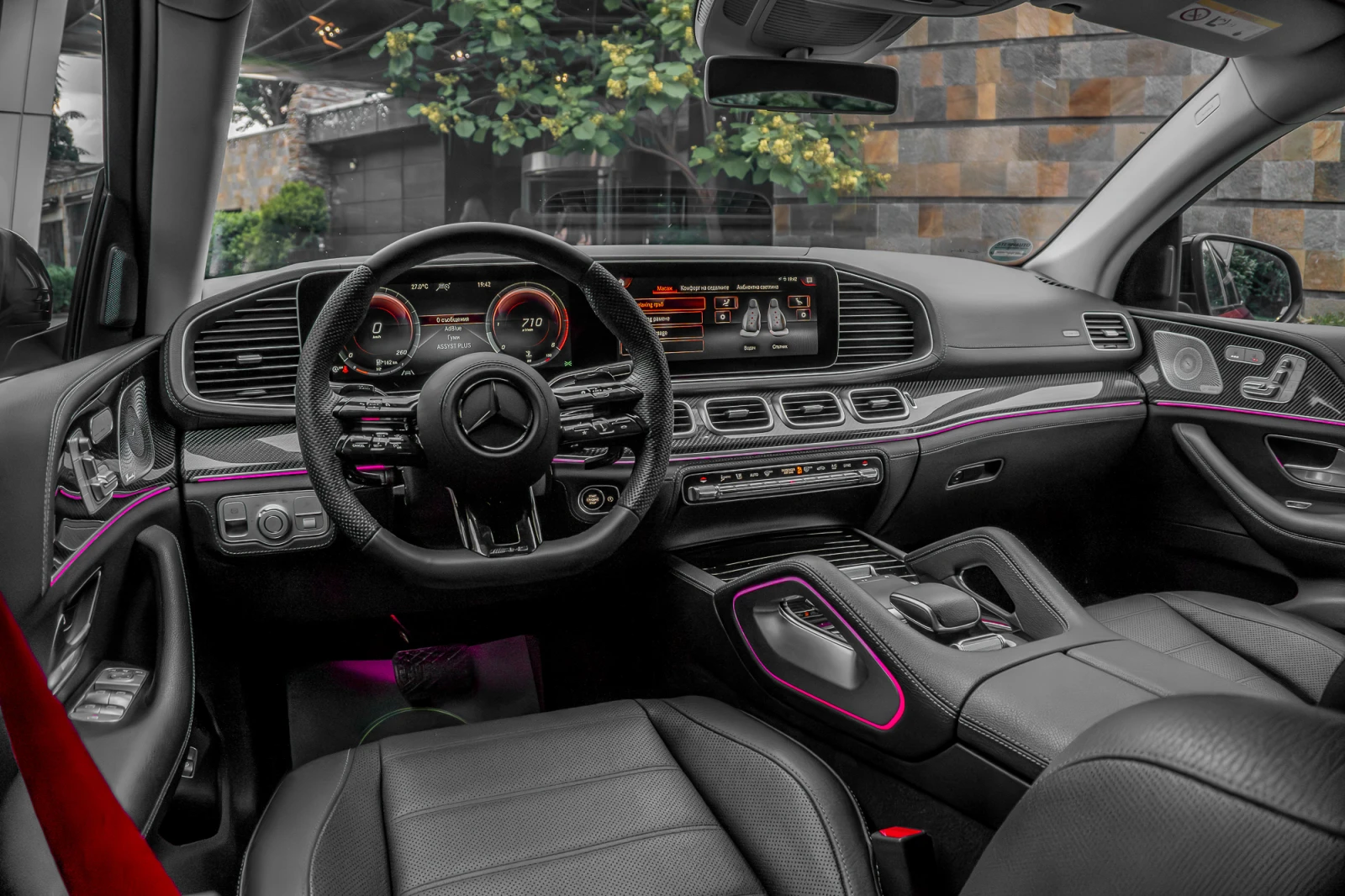 Mercedes-Benz GLE 350 d* BI-TURBO* 4MATIC* COUPE* 3XTV* CARBON, снимка 14 - Автомобили и джипове - 55106236