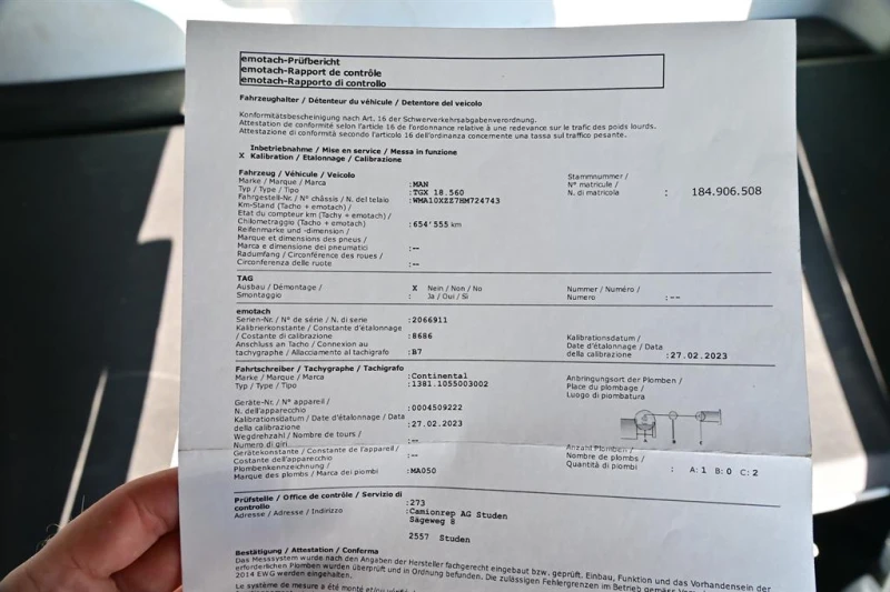 Man Tgx 18.560, снимка 16 - Камиони - 53070658