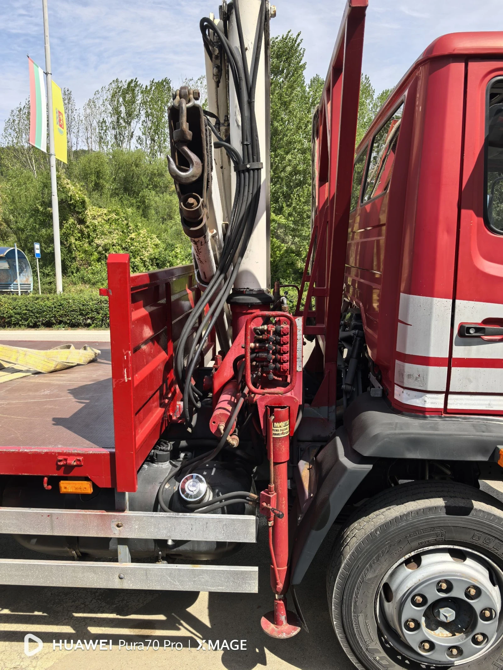 Mercedes-Benz 1117 С кран - изображение 2