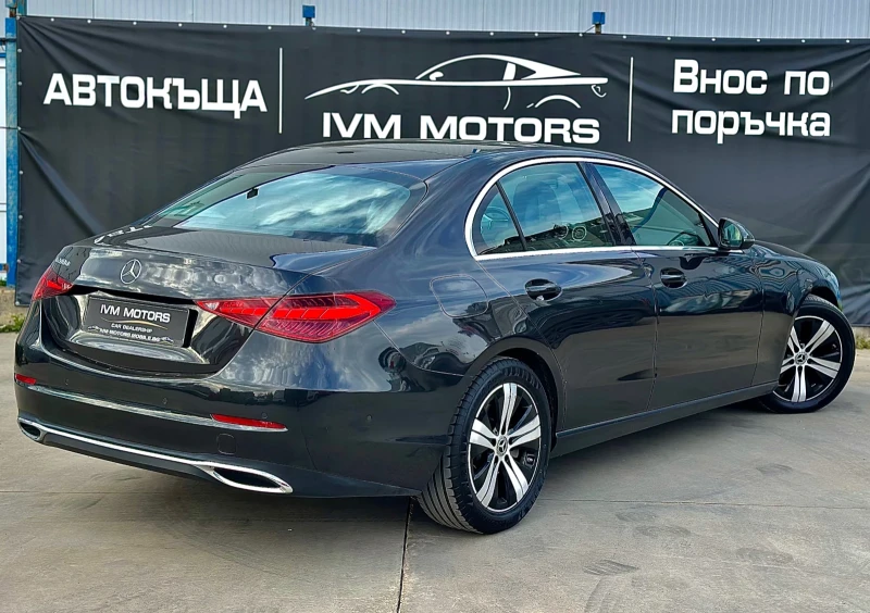 Mercedes-Benz C 200 D* AVANTGARDE* LED* NAVI* CAMERA* DISTRONIC* , снимка 4 - Автомобили и джипове - 49862354