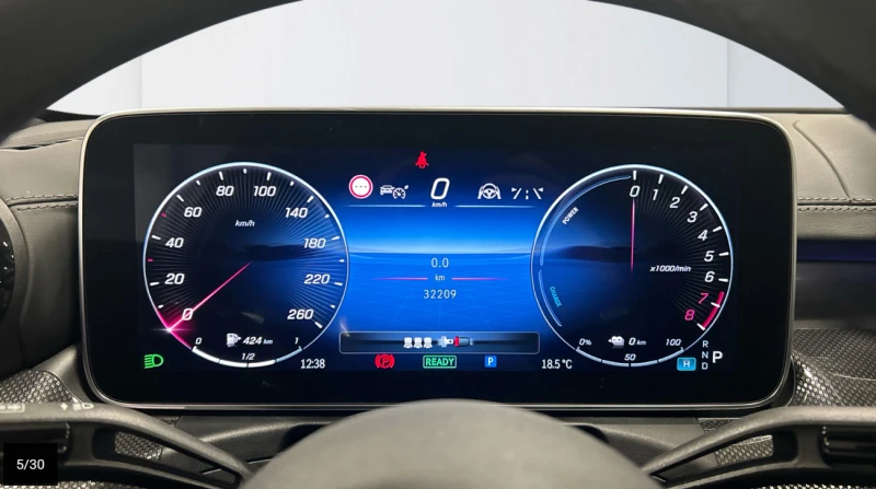 Mercedes-Benz C 300 e AMG Line* Navi* Cam* LED* 313кс* , снимка 14 - Автомобили и джипове - 51452554