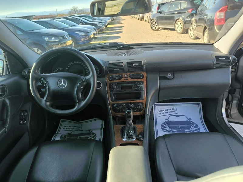 Mercedes-Benz C 200 1.8i automatic , снимка 9 - Автомобили и джипове - 52954360