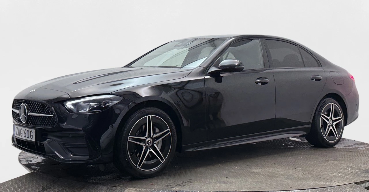 Mercedes-Benz C 300 e AMG Line* Navi* Cam* LED* 313кс* , снимка 1