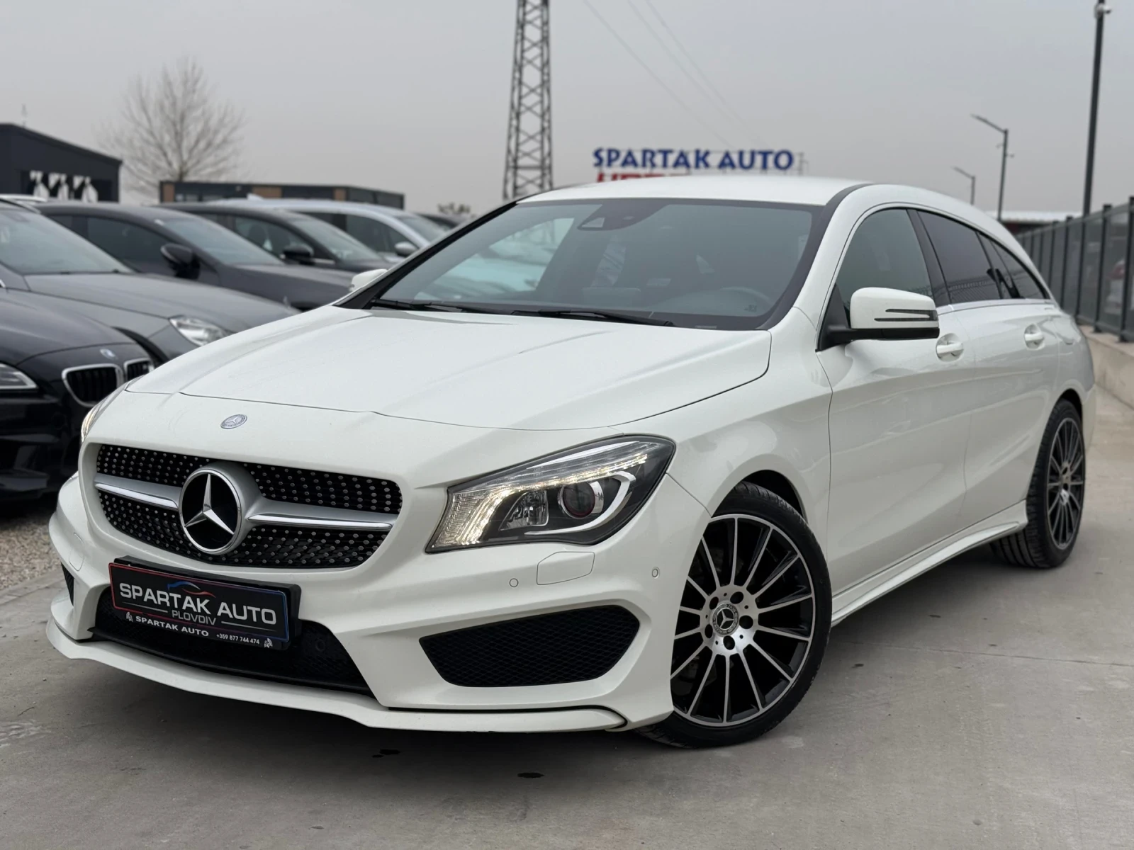 Mercedes-Benz CLA 220 D* 2017г* AMG LINE* EDITION 1* Сервизна История* , снимка 1