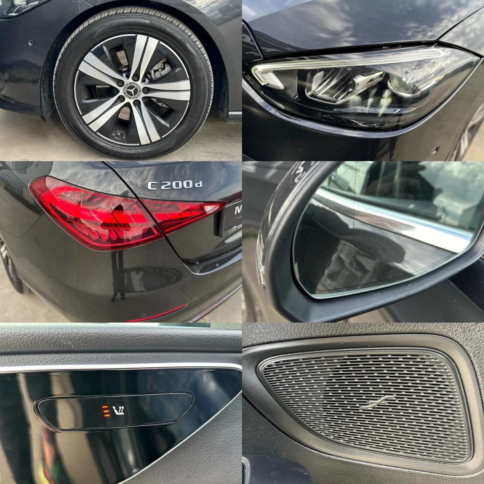 Mercedes-Benz C 200 D* AVANTGARDE* LED* NAVI* CAMERA* DISTRONIC*  | Mobile.bg   17