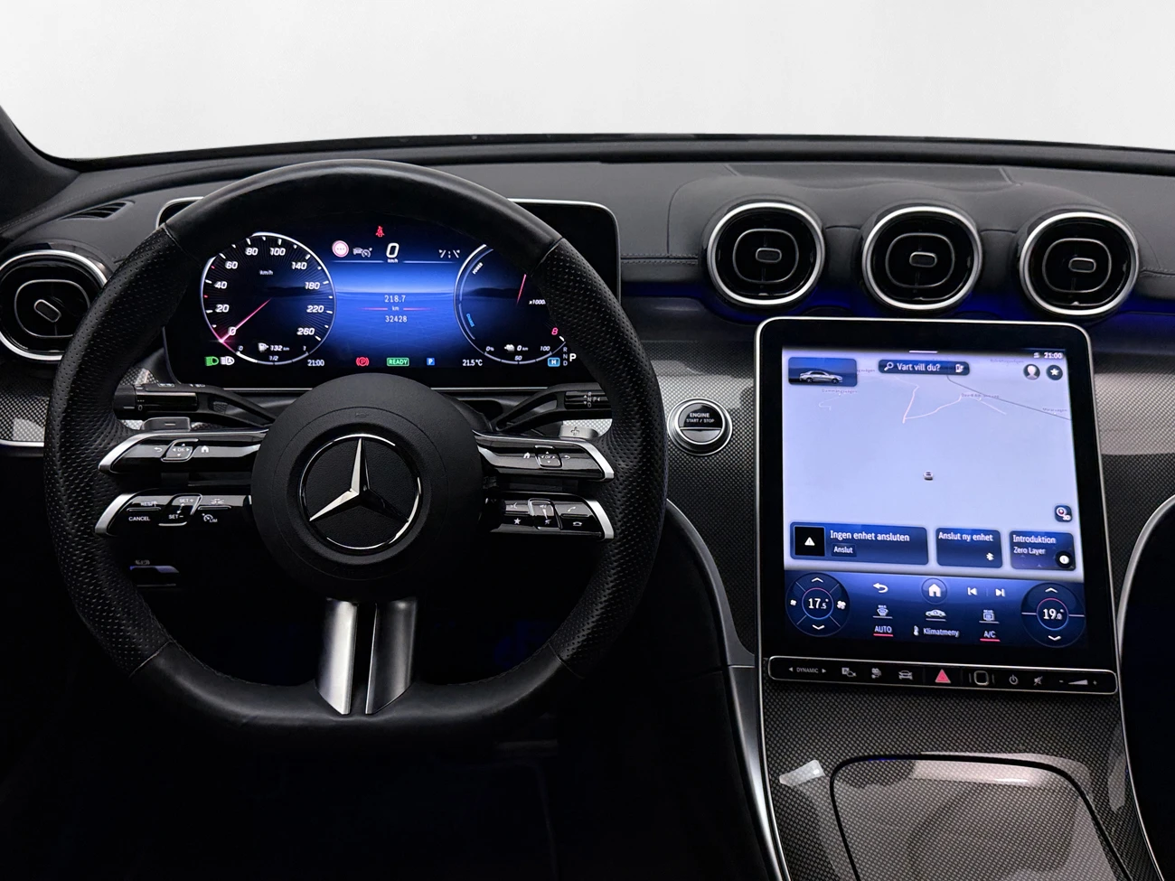 Mercedes-Benz C 300 e AMG Line* Navi* Cam* LED* 313кс*  - изображение 10