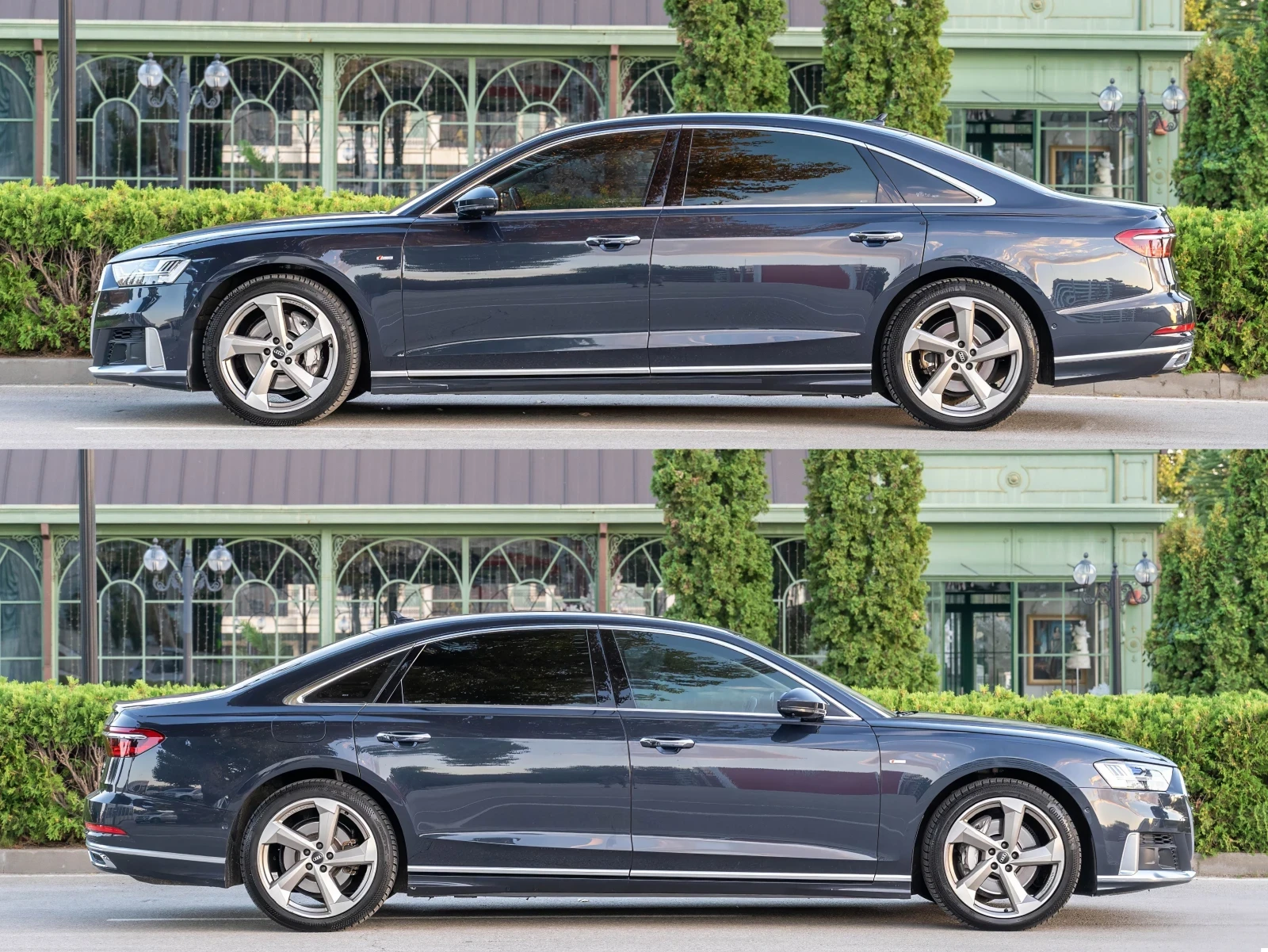 Audi A8 50 TDI LONG S-Line Лазер Вакуум Head-Up, снимка 4 - Автомобили и джипове - 53848065