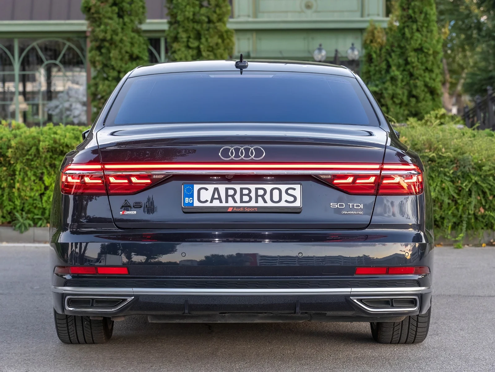 Audi A8 50 TDI LONG S-Line Лазер Вакуум Head-Up, снимка 6 - Автомобили и джипове - 53848065