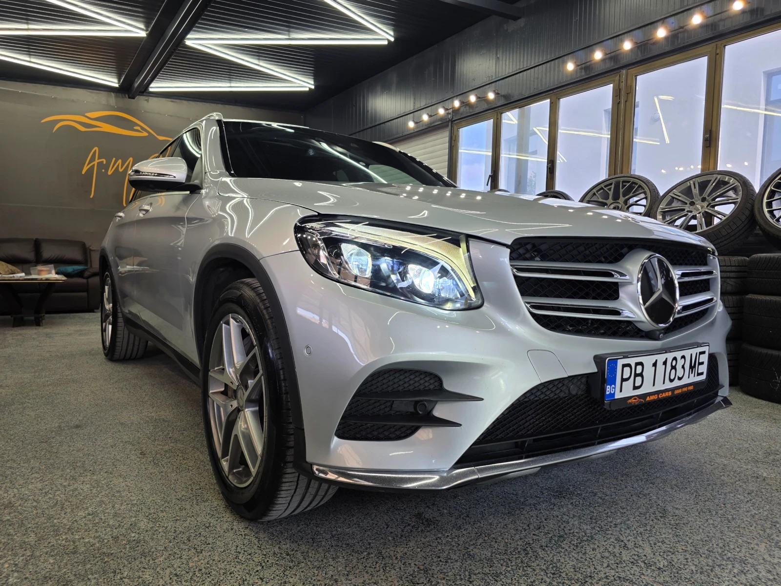Mercedes-Benz CLC 250 AMG PANO 360 BURMESTER, снимка 4 - Автомобили и джипове - 56168296