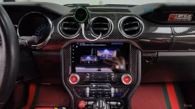 Ford Mustang GT500 PACK* ЧЕРВЕНА КОЖА* ОБДУХВ.* ПОДГР* BL.SPOT, снимка 14