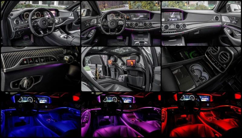 Mercedes-Benz S 350 d* 4MATIC* 9G-TRONIC* AMG* 3XTV* DIPLOMAT* FULL, снимка 17 - Автомобили и джипове - 52407157