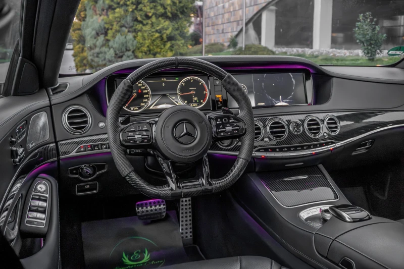 Mercedes-Benz S 350 d* 4MATIC* 9G-TRONIC* AMG* 3XTV* DIPLOMAT* FULL, снимка 14 - Автомобили и джипове - 52407157