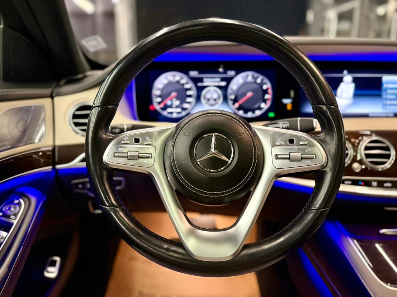 Mercedes-Benz S 350 Long 4Matic* AMG* HeadUp* Pano* Лизинг* TV, снимка 10 - Автомобили и джипове - 52526242