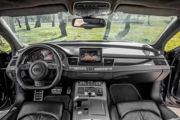 Audi A8 Full Led   Вакум Камера Обдухване BOSE - изображение 8