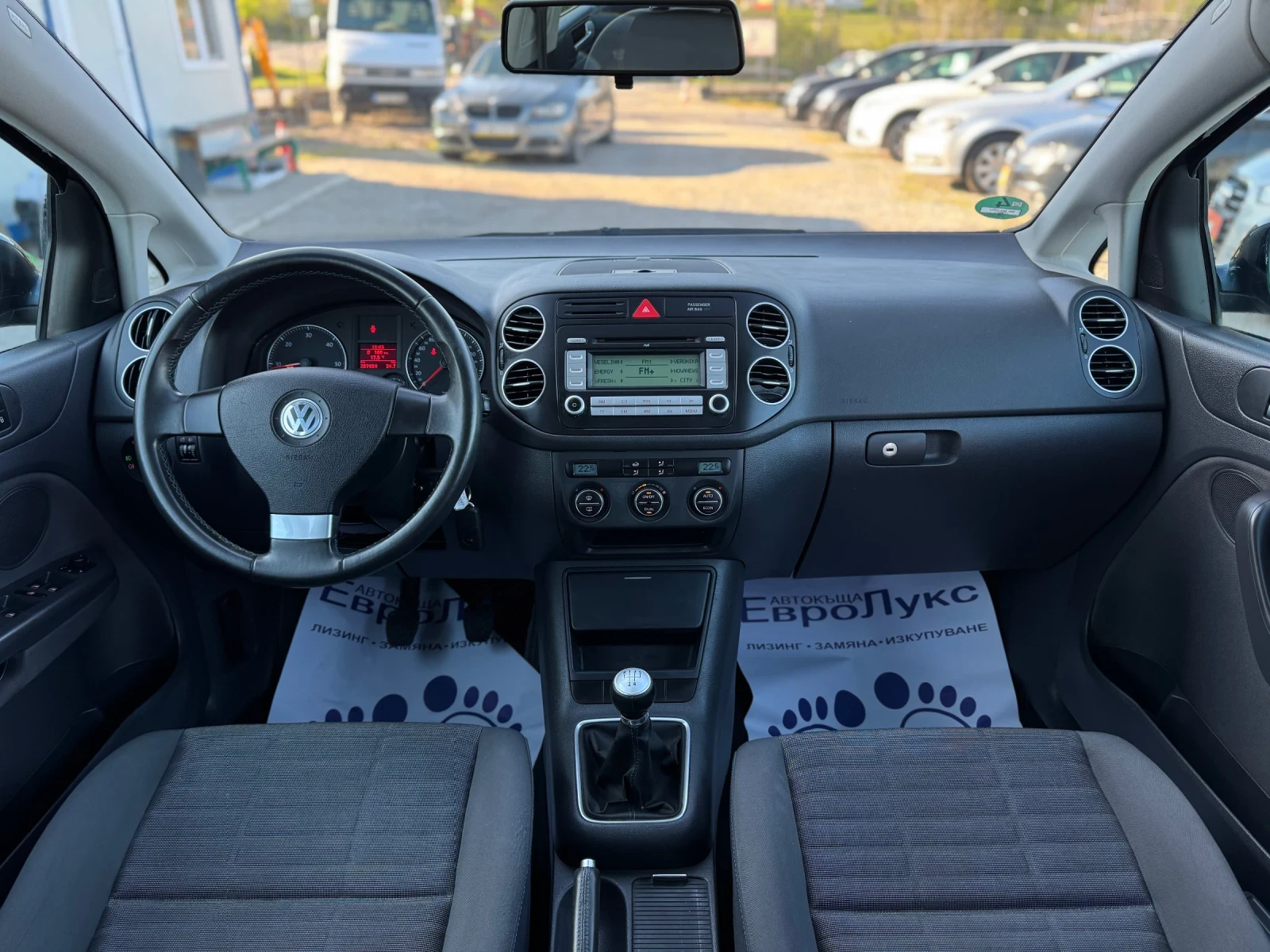 VW Golf Plus 1.9TDI 105кс КЛИМАТРОНИК  - изображение 9
