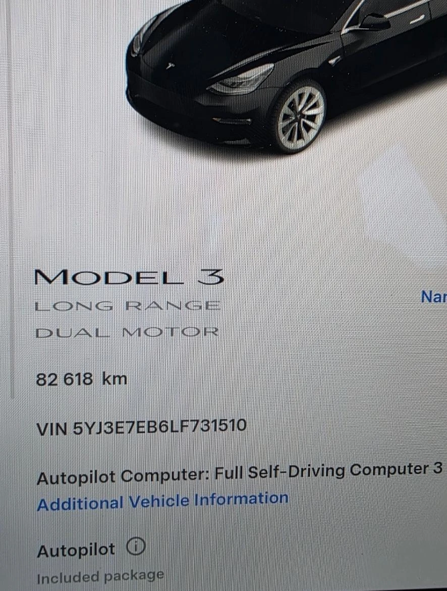 Tesla Model 3 4x4 Long Range Гаранция, снимка 13 - Автомобили и джипове - 54349700