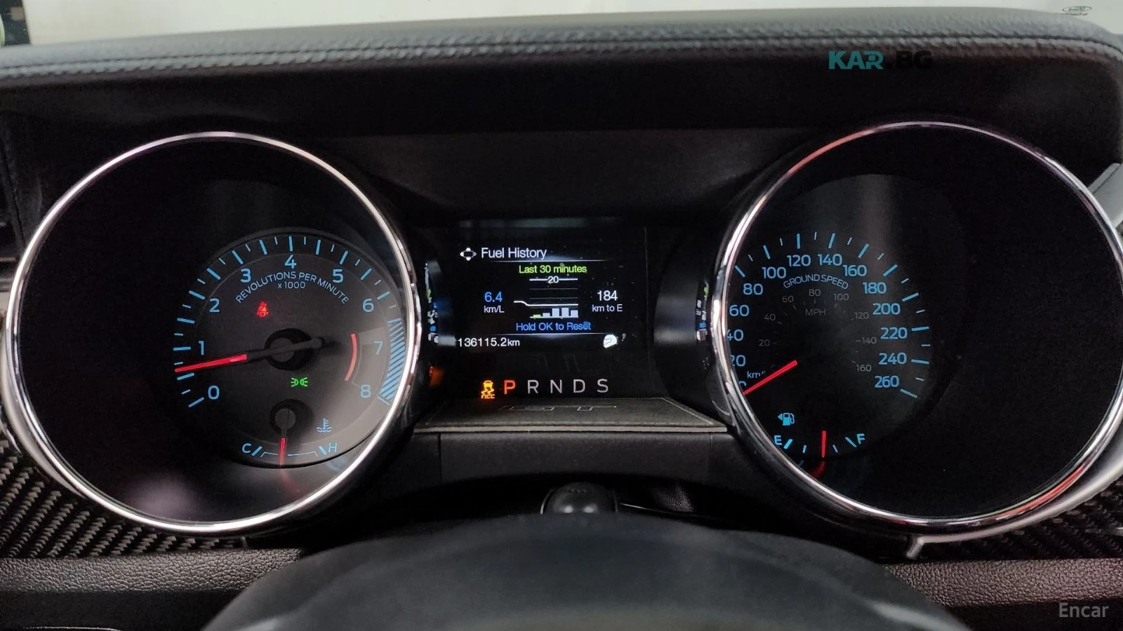 Ford Mustang GT500 PACK* ЧЕРВЕНА КОЖА* ОБДУХВ.* ПОДГР* BL.SPOT, снимка 8 - Автомобили и джипове - 55412643