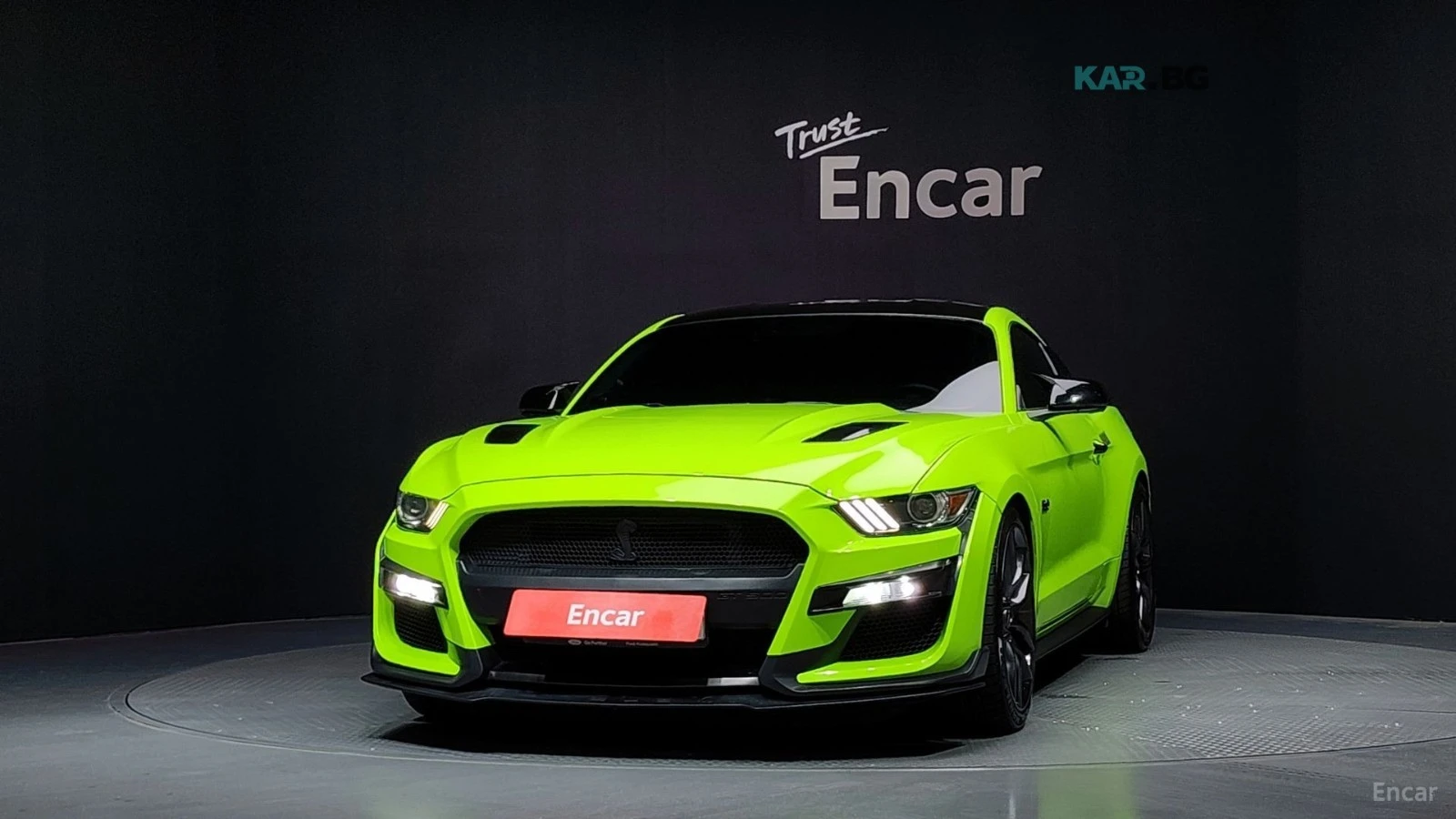 Ford Mustang GT500 PACK* ЧЕРВЕНА КОЖА* ОБДУХВ.* ПОДГР* BL.SPOT, снимка 3 - Автомобили и джипове - 55412643