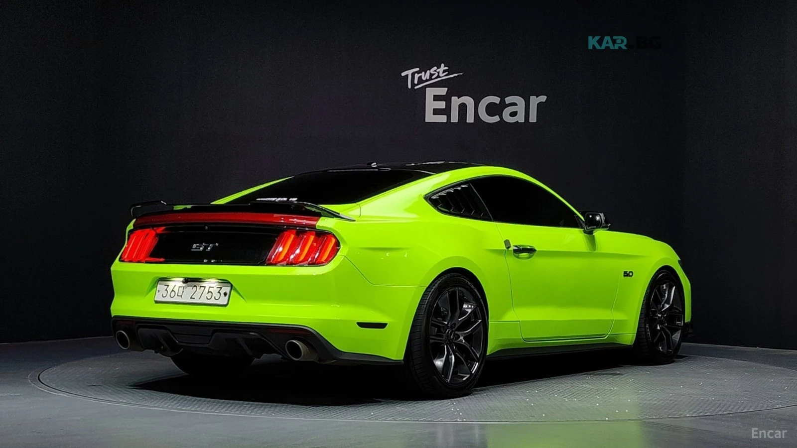 Ford Mustang GT500 PACK* ЧЕРВЕНА КОЖА* ОБДУХВ.* ПОДГР* BL.SPOT, снимка 2 - Автомобили и джипове - 55412643