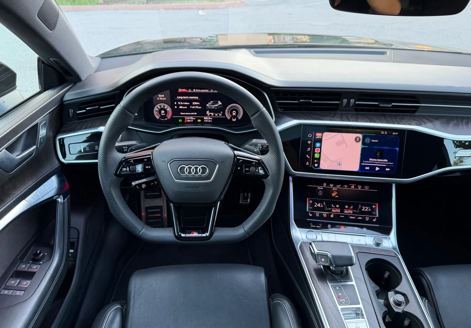 Audi A7 S7 55TFSI Quattro/B&O/Масаж/Head-up/360/, снимка 10 - Автомобили и джипове - 55772113
