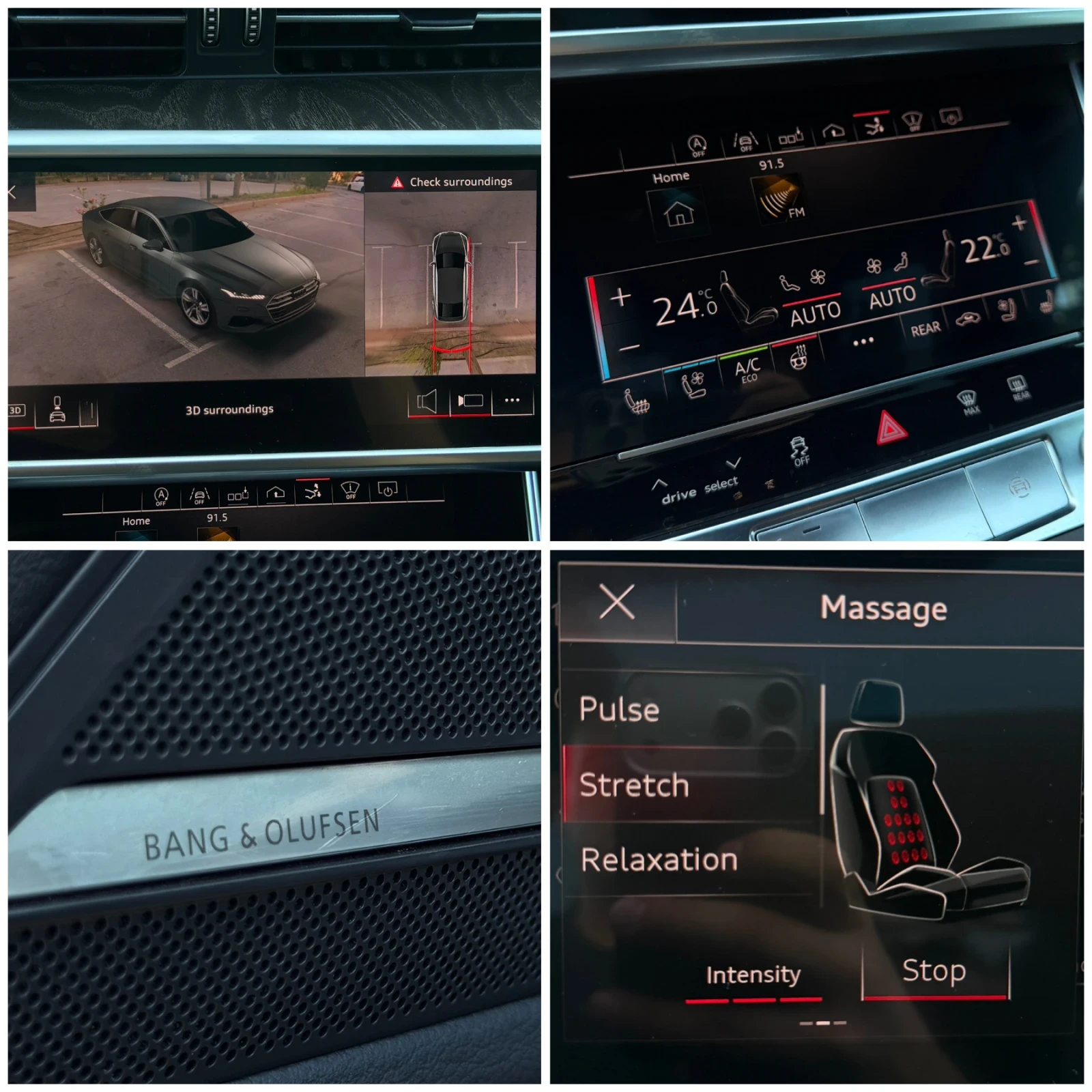 Audi A7 S7 55TFSI Quattro/B&O/Масаж/Head-up/360/, снимка 13 - Автомобили и джипове - 55772113