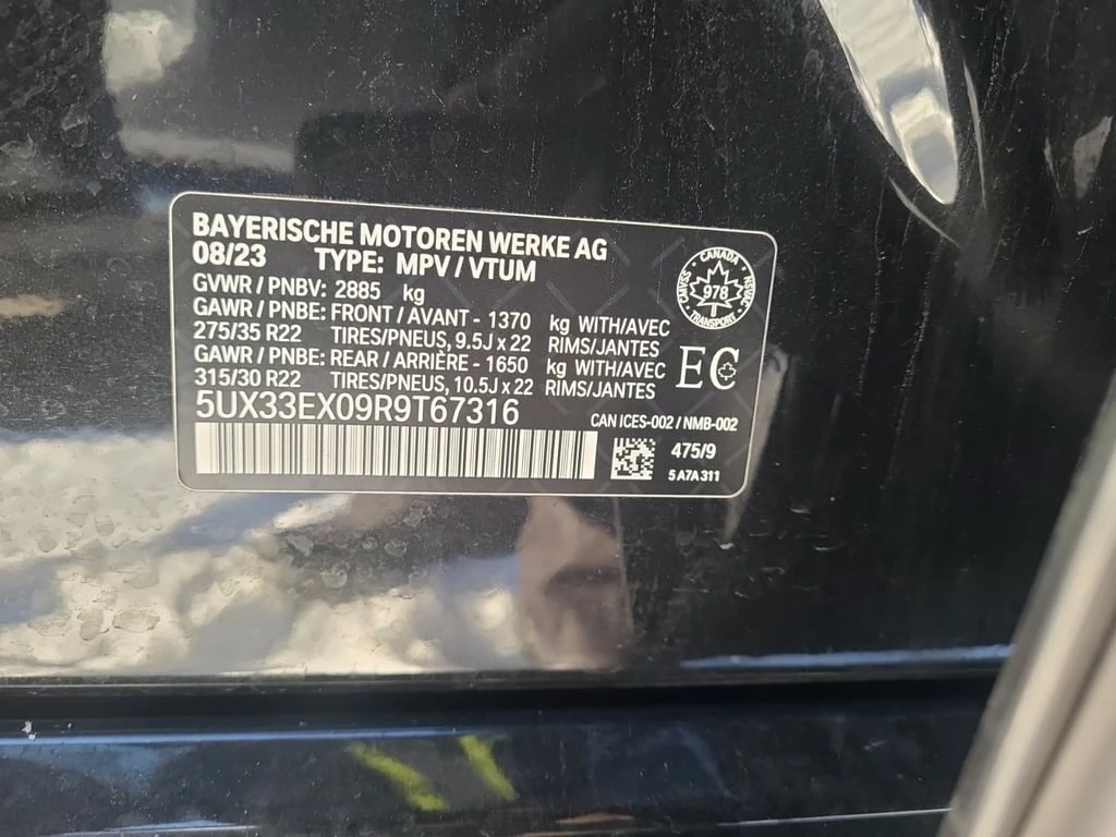 BMW X6 * XDRIVE40I * CARFAX * БЕЗ ПЪРВОНАЧАЛНА ВНОСКА - изображение 7