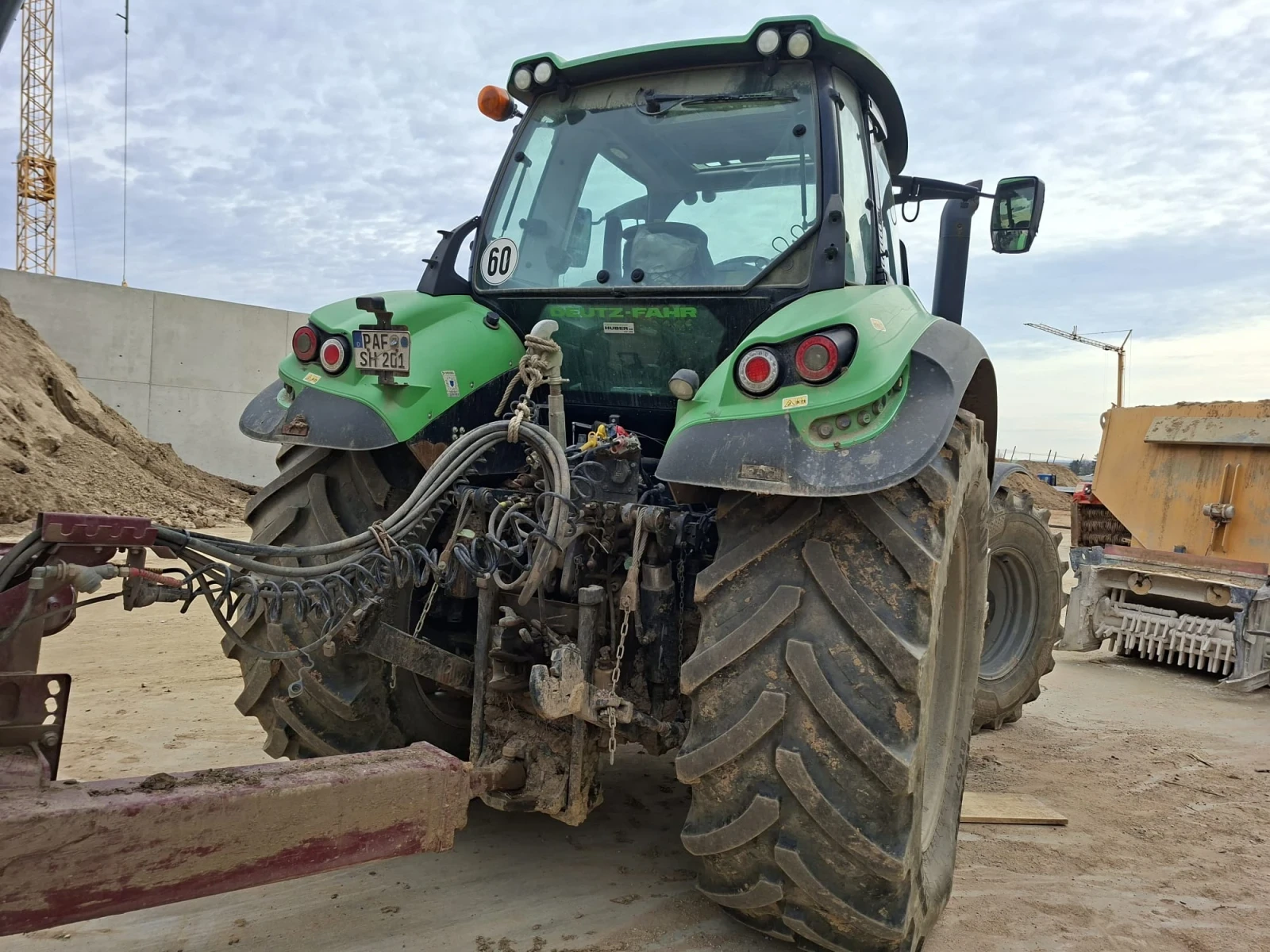 Трактор Deutz-Fahr 7250 AGROTRON TTV, снимка 5 - Селскостопанска техника - 54100190