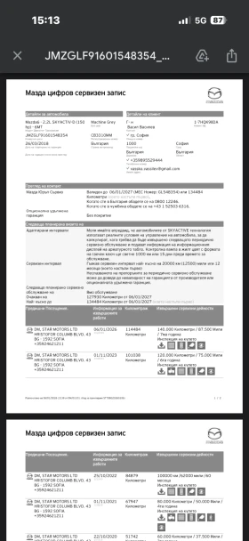 Mazda 6 2.2d AWD SkyActive , снимка 15