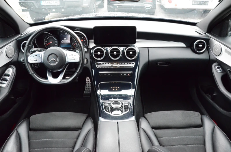 Mercedes-Benz C 220 AMG* NIGHT EDITION* MULTIBEAM* , снимка 11 - Автомобили и джипове - 53137068