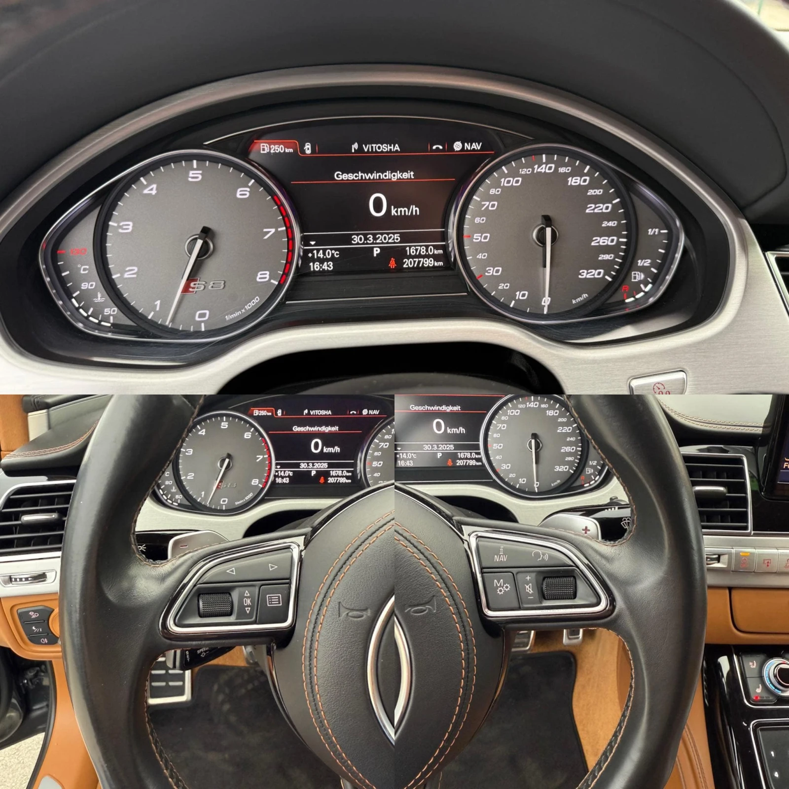Audi S8 EXCLUSIVE+ ШВЕЙЦАРИЯ+ CERAMIC+ B&O - изображение 9