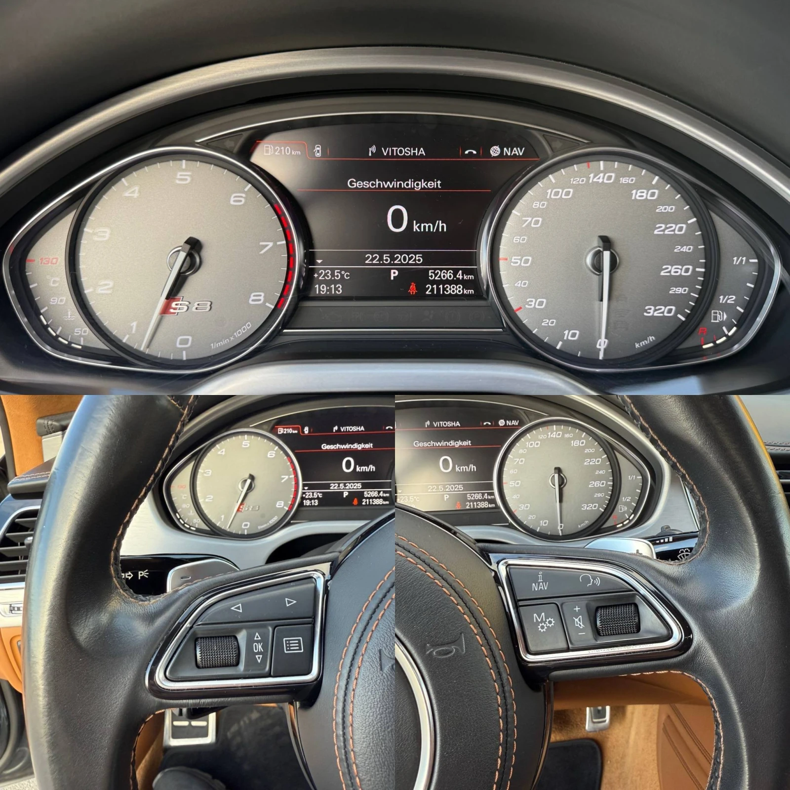 Audi S8 EXCLUSIVE+ ШВЕЙЦАРИЯ+ CERAMIC+ B&O - изображение 9