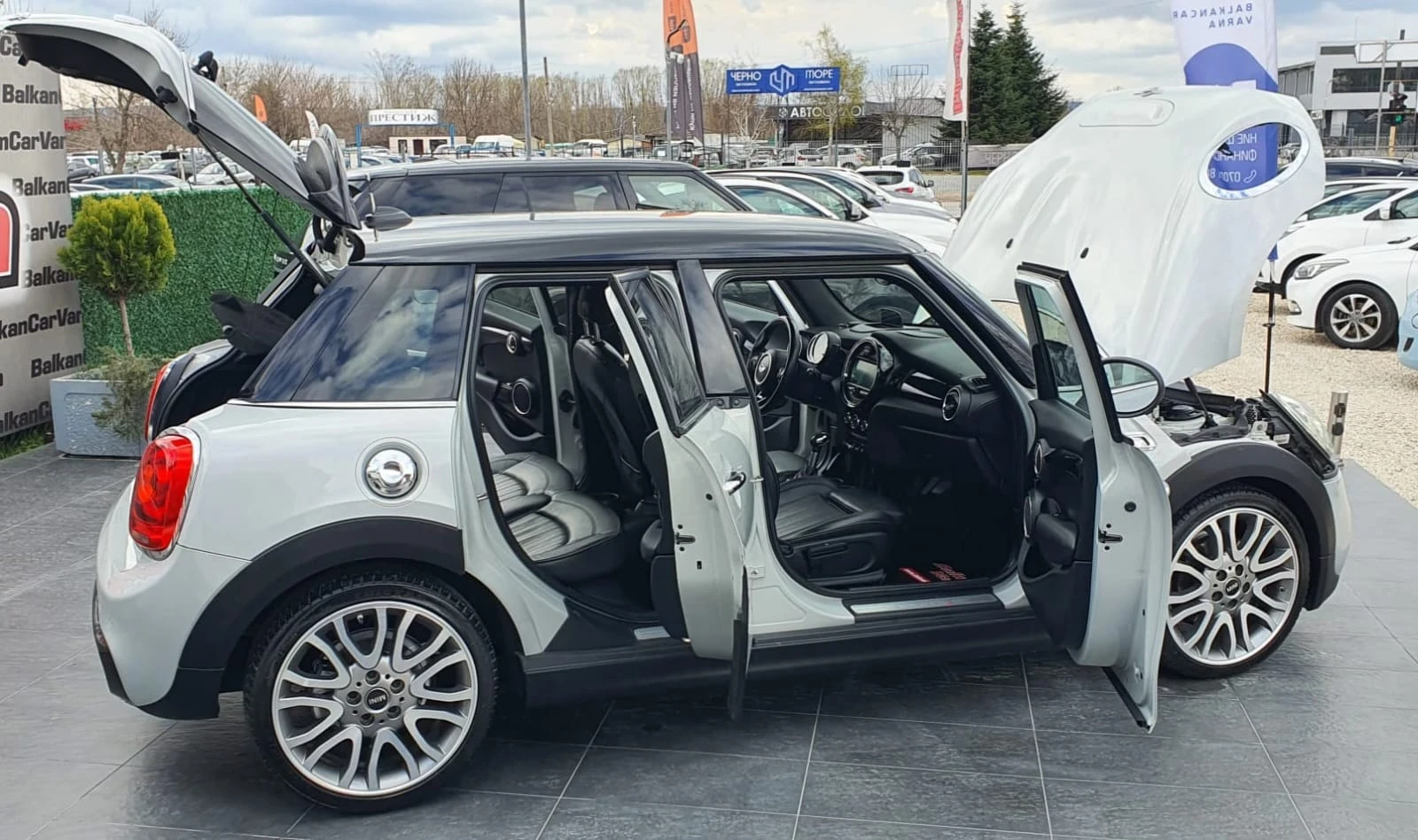 Mini Cooper s F55 5 врати Автоматик Еuro6B, снимка 6 - Автомобили и джипове - 54167431