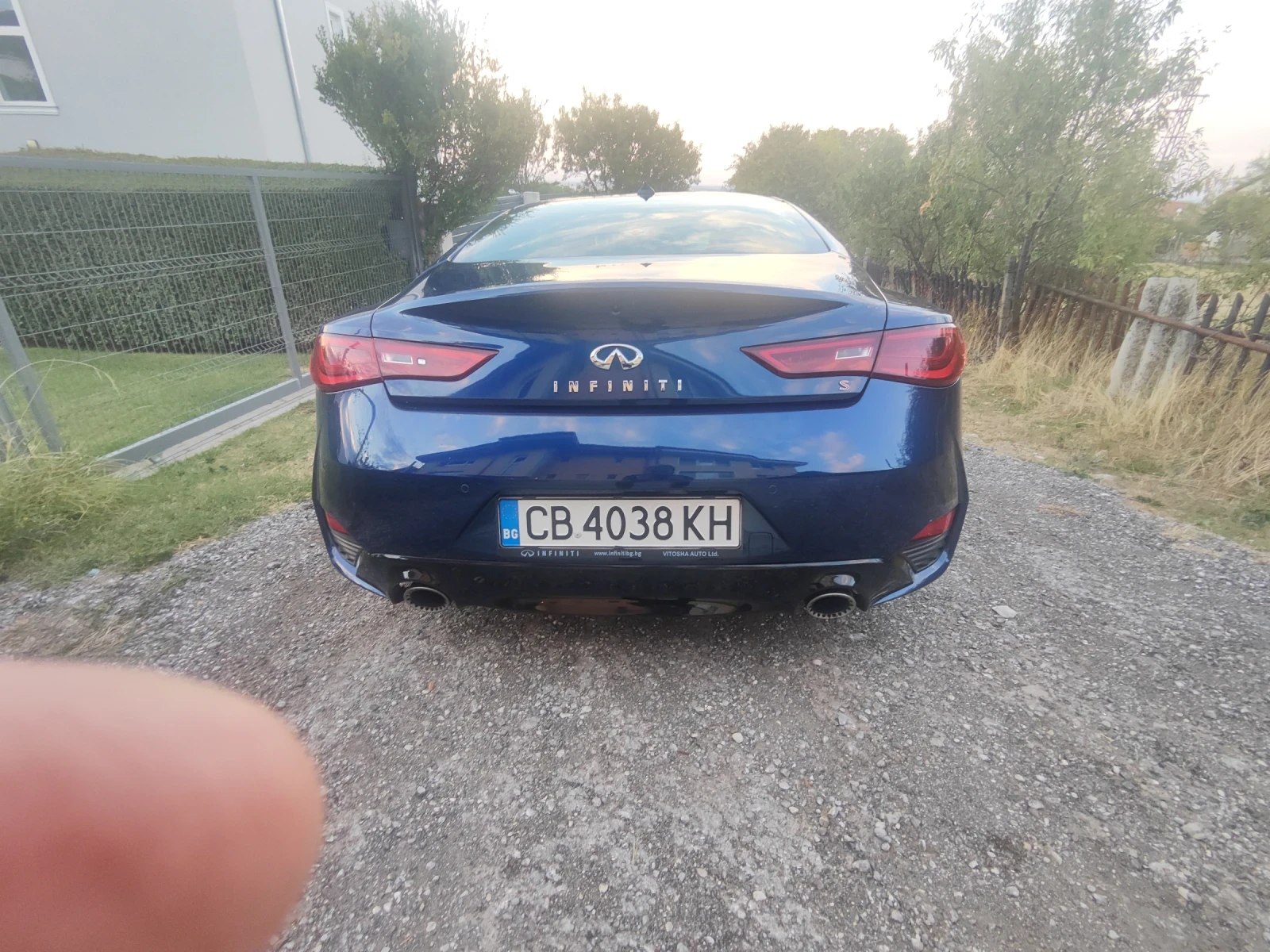 Infiniti Q60 Infiniti Q 60 S 4WD Red Sport 3.0 L Bi turbo  | Mobile.bg � ����������� 4