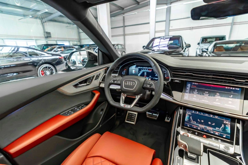 Audi SQ8 QUATTRO NAVI PANO HEAD UP 360 CAMERA , снимка 8 - Автомобили и джипове - 51508908