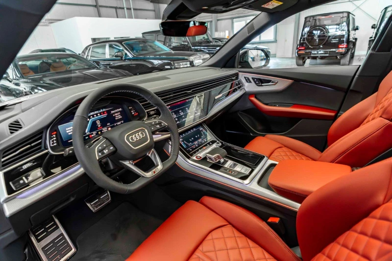 Audi SQ8 QUATTRO NAVI PANO HEAD UP 360 CAMERA , снимка 7 - Автомобили и джипове - 51508908