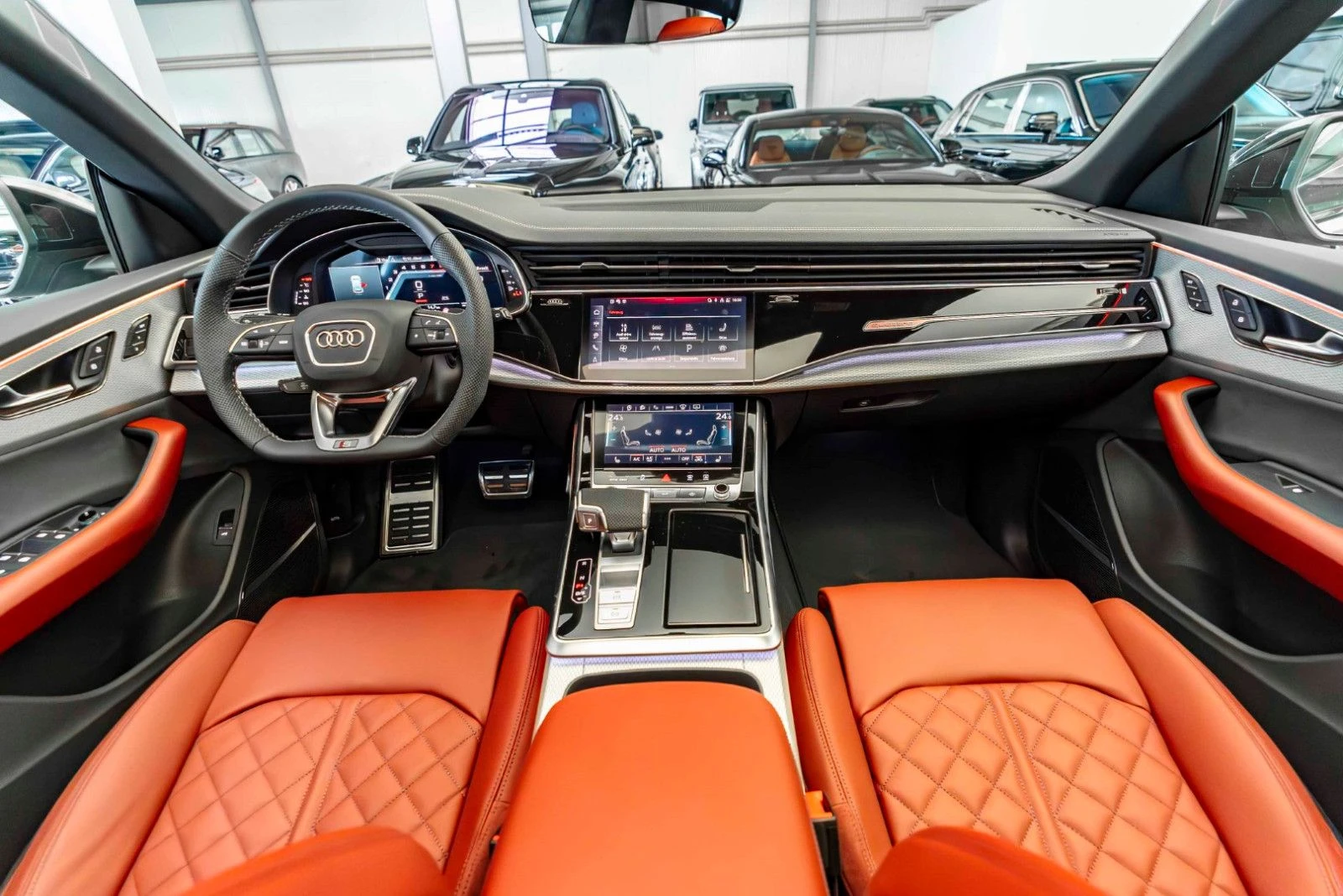 Audi SQ8 QUATTRO NAVI PANO HEAD UP 360 CAMERA  | Mobile.bg   9