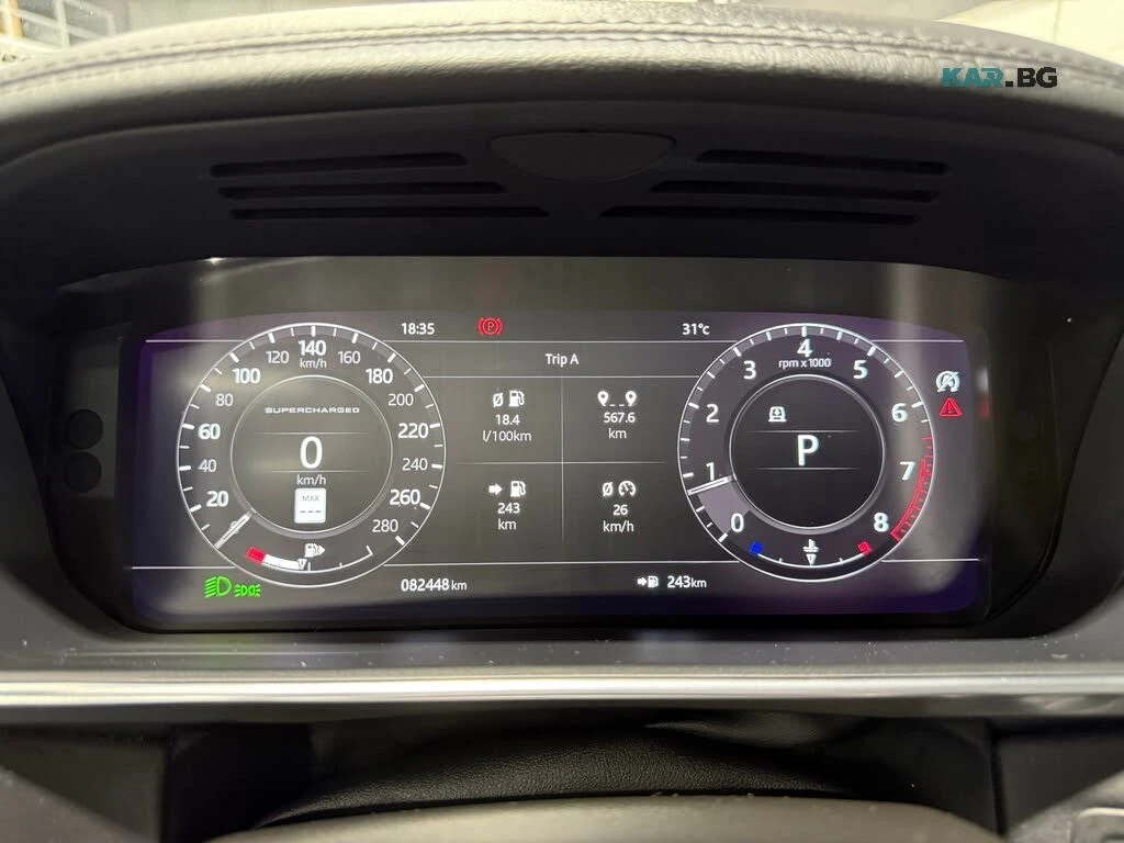 Land Rover Range rover HUD * 360 * АвтоКредит * (ЦЕНА ДО БГ), снимка 17 - Автомобили и джипове - 56121592