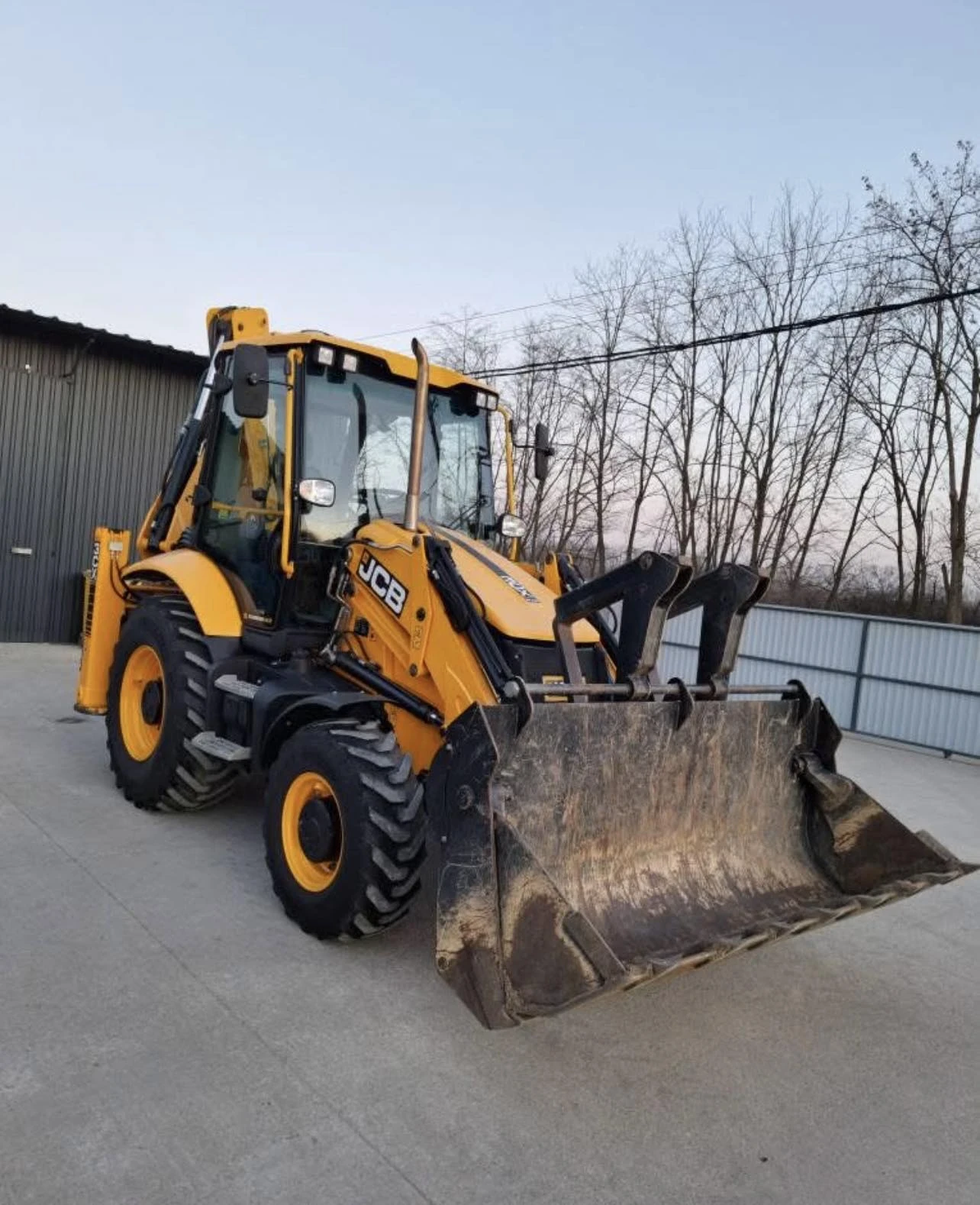 Багер JCB 3CX Sitemaster Plus 1760ч Joystick Климатик Телес 