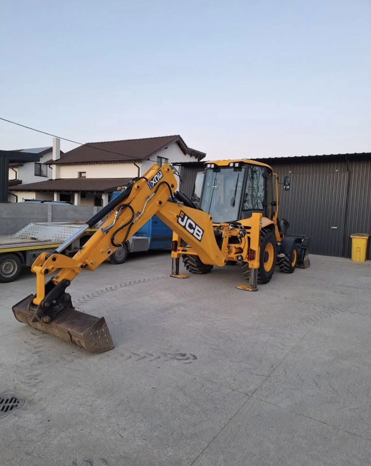 Багер JCB 3CX Sitemaster Plus 1760ч Joystick Климатик Телес , снимка 4 - Индустриална техника - 54500708