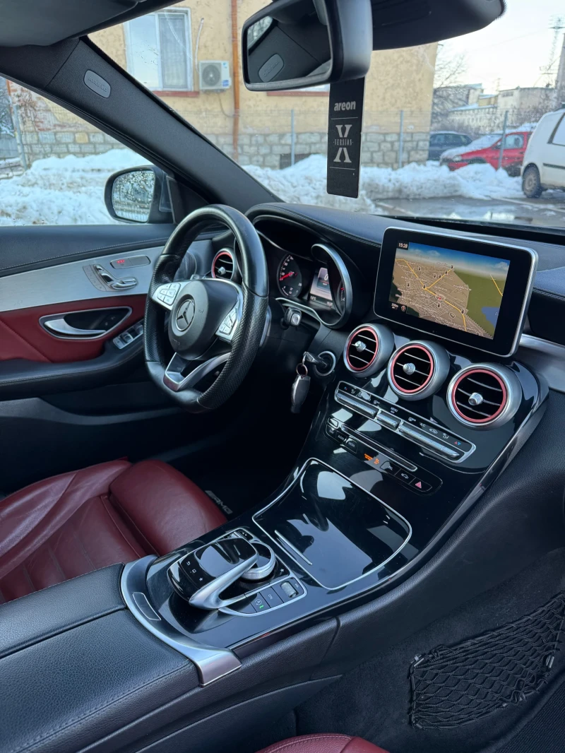 Mercedes-Benz C 220 AMG, Burmester, Podgrev, снимка 13 - Автомобили и джипове - 52914183
