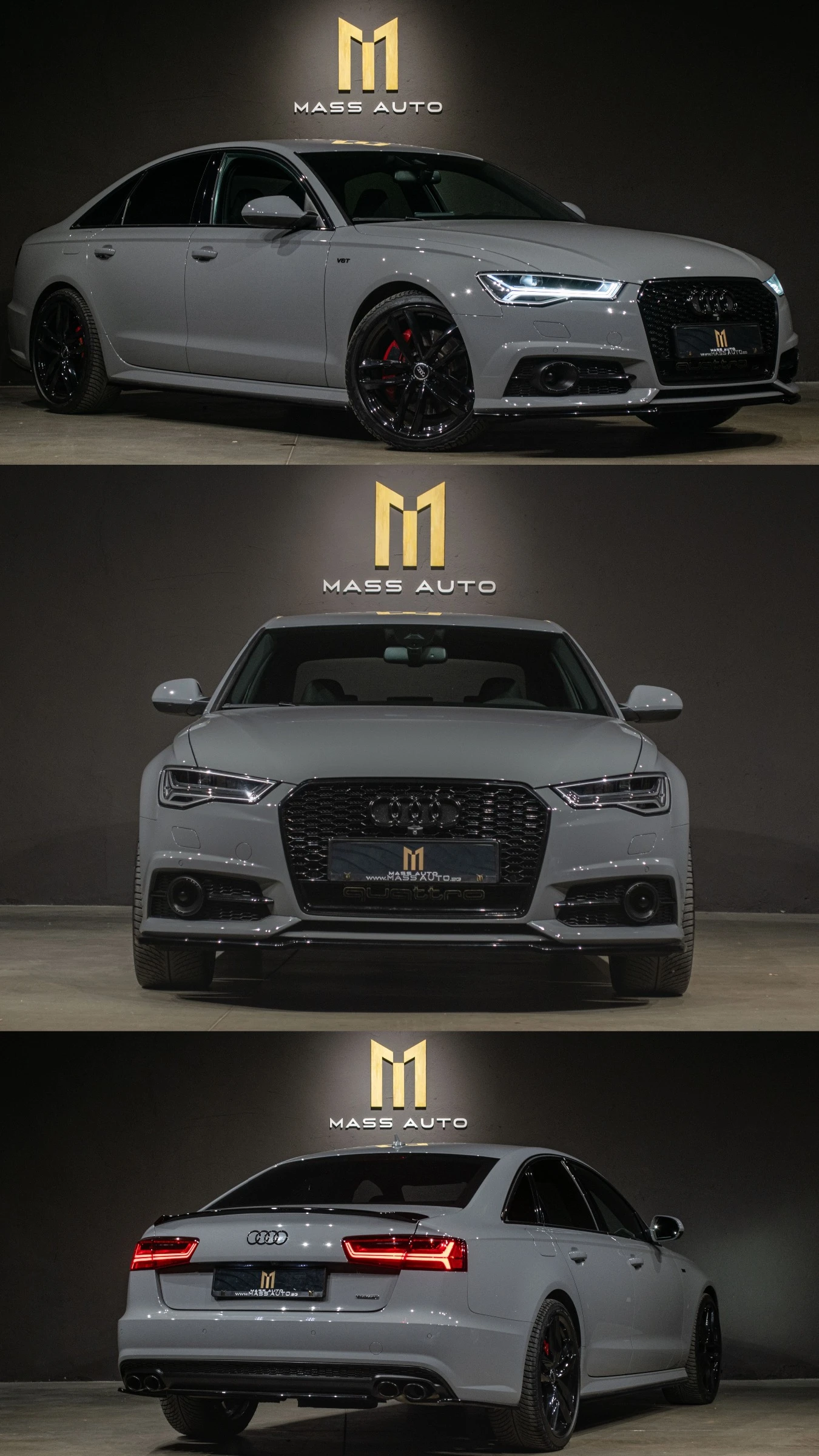 Audi A6 Competition/Exclusive/Nardo/Matrix/Реален Пробег! - изображение 2